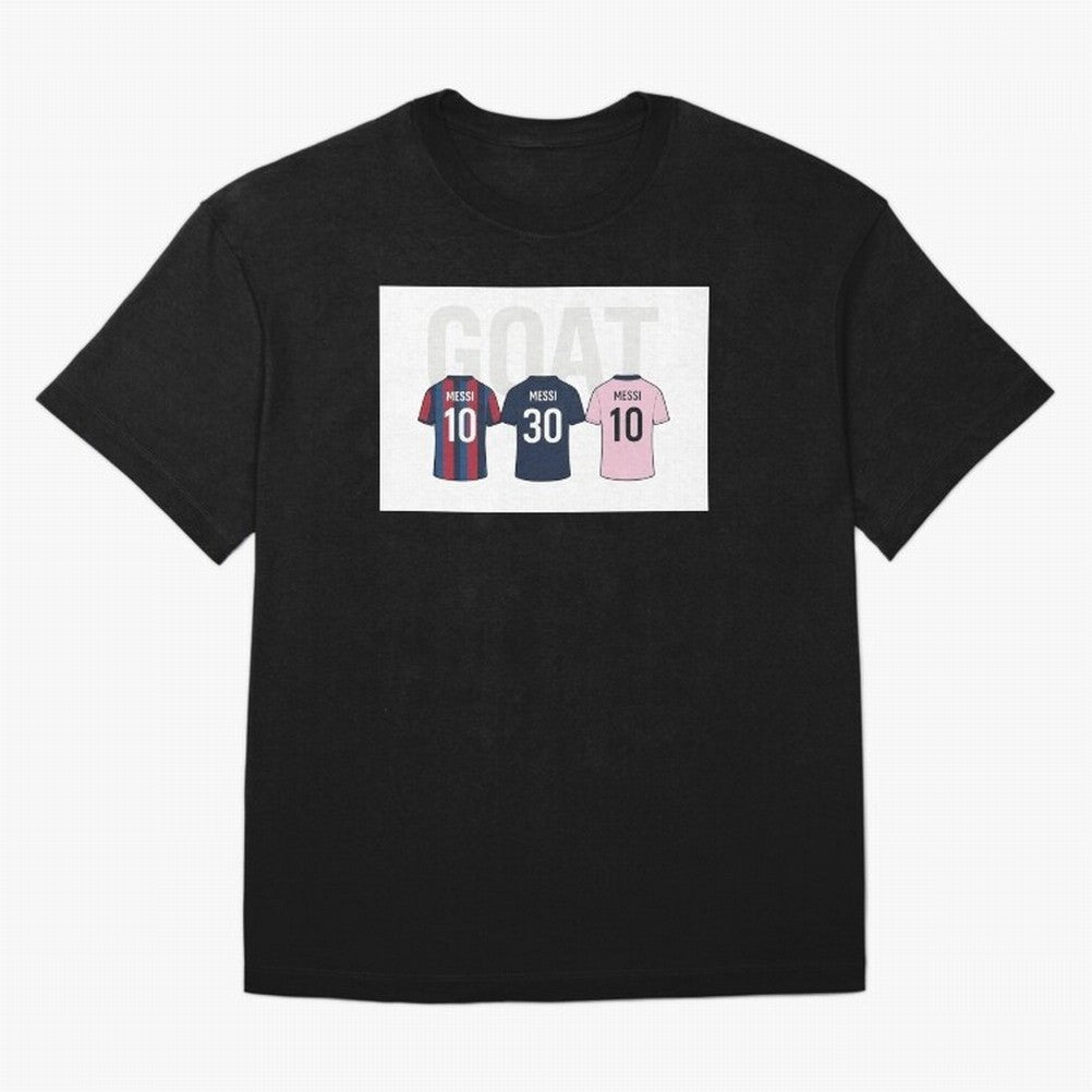 Lionel Messi the GOAT Classic T-Shirt Carry Global Football Passion for FIFA World Cup 2026 Group Stage, Driven by Haaland, England and Germany, Supporter Pride, Iconic Celebrations, Legendary Names and Global Match Day Energy; Great for Supporters