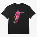 Lionel Messi - Inter Miami Wpap Art Classic T-Shirt Celebrate Unforgettable Nights in Global Football Passion for FIFA World Cup 2026 Group Stage, Built around CR7 and Messi, Brazil, Portugal and Argentina, Football Passion, Legendary Performances,