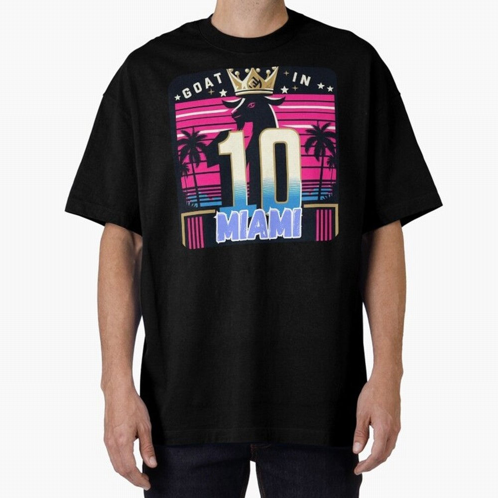 GOAT IN MIAMI | Messi Classic T-Shirt Bring Bold Fan Energy to FIFA World Cup 2026 USA Canada Mexico for Fans of Mbappe and France, Bringing Champion Mindset, Group Stage Buzz, Knockout Tension and Passionate Fan Culture; Made for Collectors Who