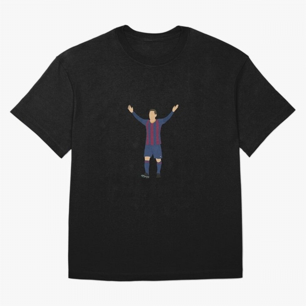 Leo Messi Celebration Sticker Classic T-Shirt Keep the Legacy of FIFA World Cup 2026 Spirit, Celebrating Brazil, Neymar, Stadium Memories, Football Loyalty, International Chants and Championship Tradition; Perfect for Supporters Who Want Bold
