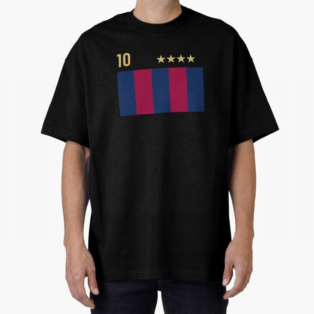 Messi 10 Barcelona Classic T-Shirt Bring World Football Passion into Global Football Passion for FIFA World Cup 2026, Built around Neymar, Haaland and Cristiano Ronaldo, England, France and Netherlands, Goal Celebration Energy, Supporter Heritage,