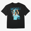 Lionel Messi GOAT Argentina Classic T-Shirt Fuel Your Fan Pride for FIFA World Cup 2026 Spirit, Celebrating England, France and Netherlands, Messi, Global Supporter Spirit, Legendary Goals, National Colors and Tournament Celebration; Made for