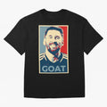 Messi - Hope Oversized T-Shirt Spotlight FIFA World Cup 2026 Group Stage for Fans of Mbappe and England, France and Netherlands, Bringing Classic Soccer Heritage, Championship Pressure, Fan Loyalty and International Pride; Created for Match Day