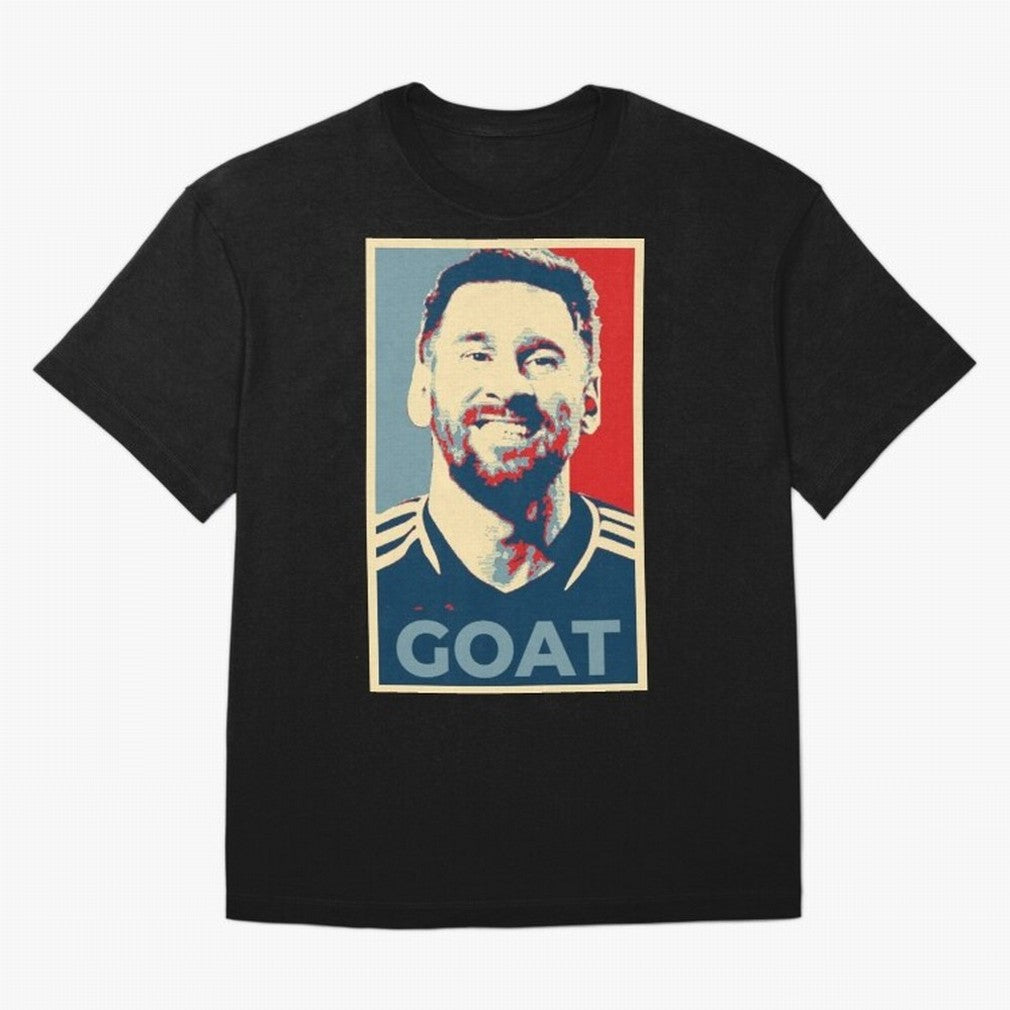 Messi - Hope Oversized T-Shirt Spotlight FIFA World Cup 2026 Group Stage for Fans of Mbappe and England, France and Netherlands, Bringing Classic Soccer Heritage, Championship Pressure, Fan Loyalty and International Pride; Created for Match Day