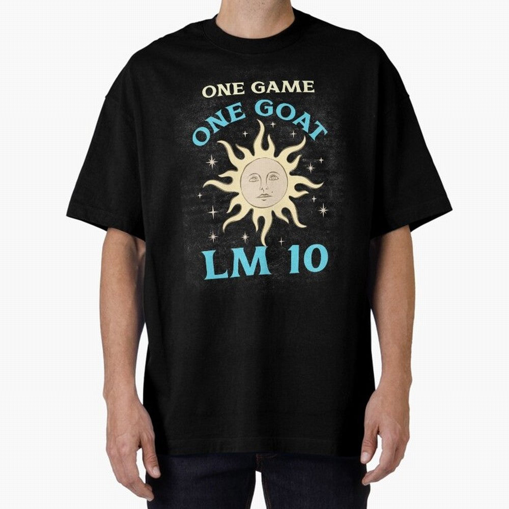 LM 10 The Goat T-Shirt Classic T-Shirt Feel the Trophy Chase of FIFA World Cup 2026 USA Canada Mexico Spirit, Inspired by Brazil, CR7 and Messi, Football Passion, Legendary Performances, Festival Vibes and Supporter Community; Made for Die Hard