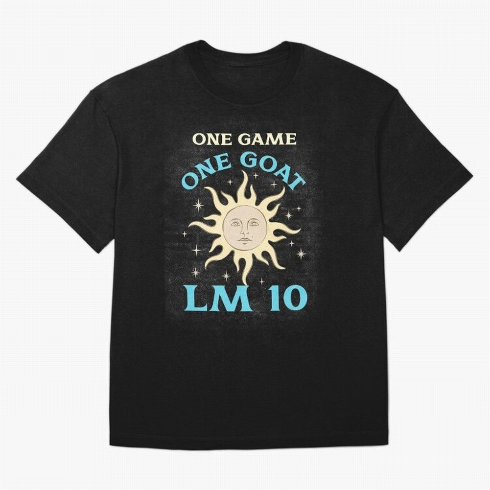 LM 10 The Goat T-Shirt Classic T-Shirt Feel the Trophy Chase of FIFA World Cup 2026 USA Canada Mexico Spirit, Inspired by Brazil, CR7 and Messi, Football Passion, Legendary Performances, Festival Vibes and Supporter Community; Made for Die Hard
