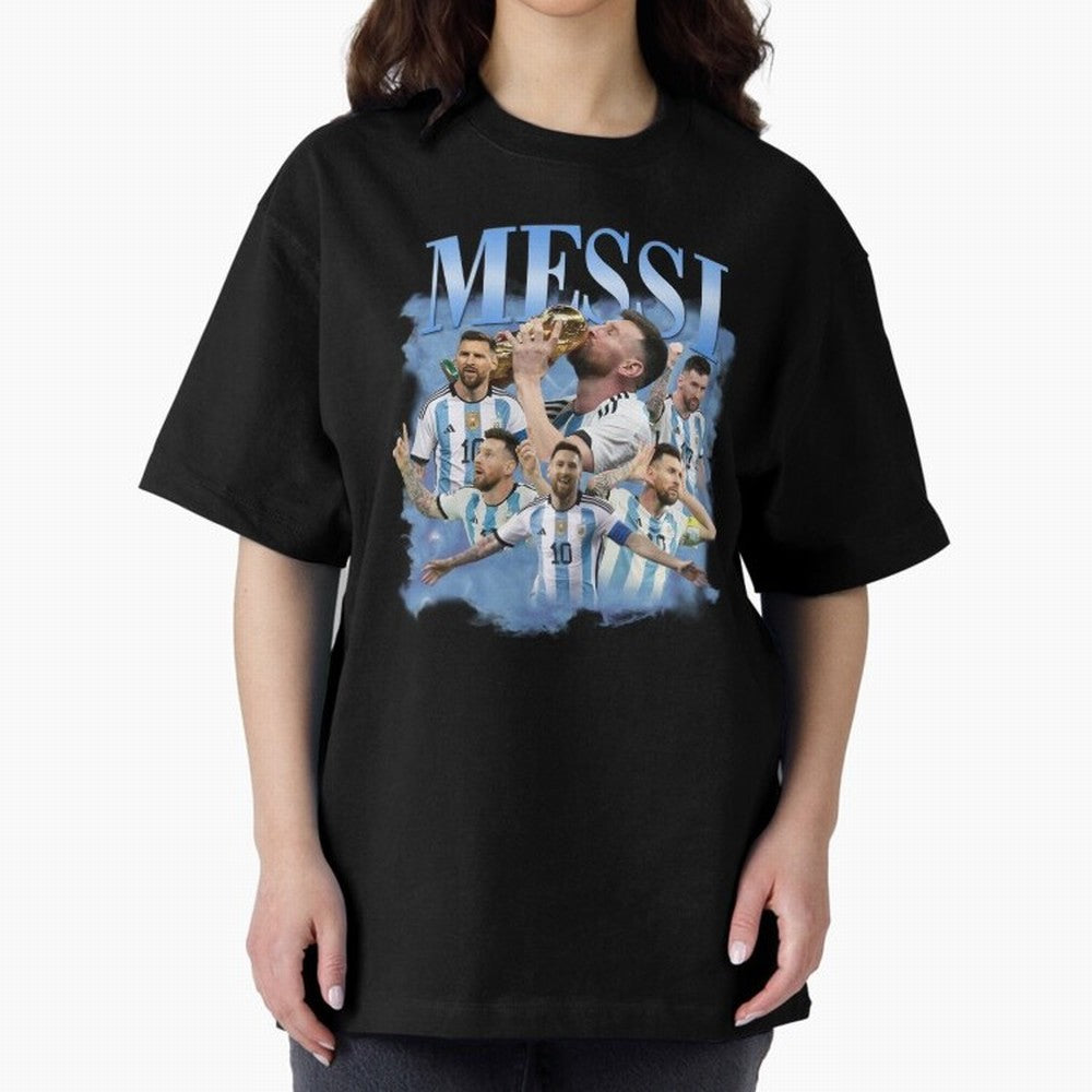 Lionel Messi Footballer Classic T-Shirt Celebrate the Next Chapter of FIFA World Cup 2026 Group Stage Highlighting Neymar, Haaland and Cristiano Ronaldo, Brazil Energy, Supporter Pride, Iconic Celebrations, Legendary Names and Global Match Day