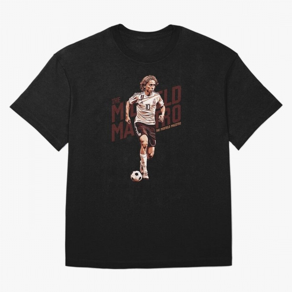 Luka - The Midfield Maestro Essential T-Shirt Step into FIFA World Cup 2026 USA Canada Mexico for Fans of Mbappe and England, Bringing Goal Celebration Energy, Supporter Heritage, Football Icons and Worldwide Tournament Joy; Ideal for Passionate
