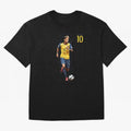 Neymar No. 10 Artwork For Tee/Sticker Essential T-Shirt Wear the Spirit of the FIFA World Cup 2026 USA Canada Mexico Journey through Cristiano Ronaldo, Haaland and CR7 Highlights, Spain Pride, Retro Football Energy, Iconic Rivalries, Trophy Chase
