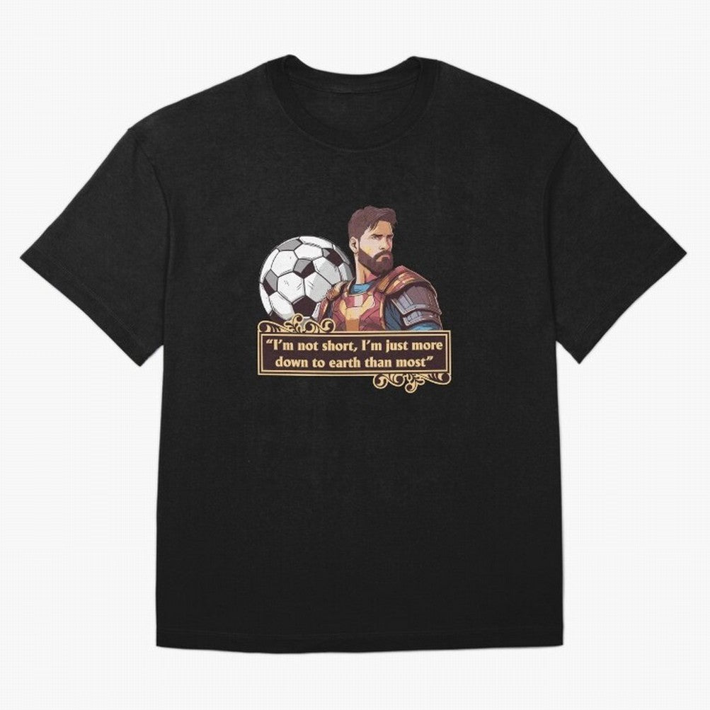 Messi Down To Earth Graphic Essential T-Shirt Treasure the FIFA World Cup 2026 USA Canada Mexico Journey through Neymar Highlights, France Pride, Stadium Memories, Football Loyalty, International Chants and Championship Tradition; Made for Die Hard