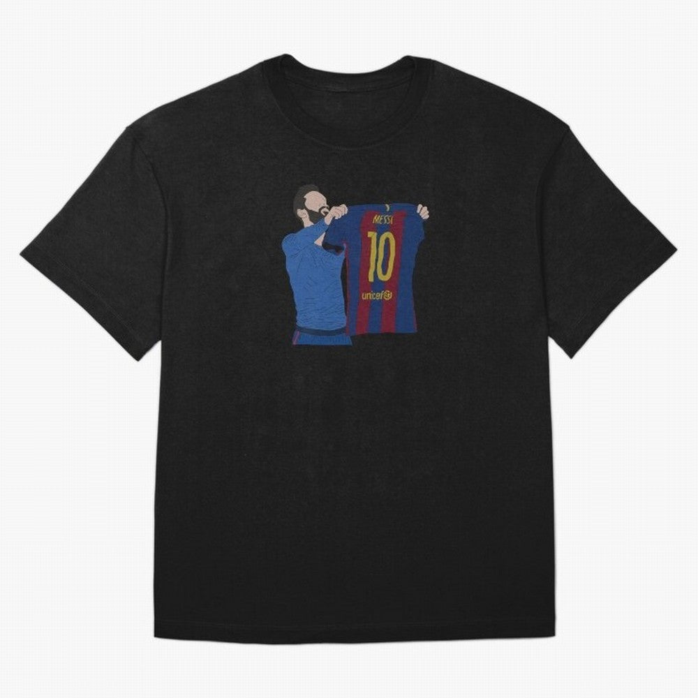 Lionel Messi | Barcelona legend Oversized T-Shirt Feel the Roar of Match Day Hype around FIFA World Cup 2026 USA Canada Mexico, Messi, Brazil, Portugal and Argentina, Game Day Rituals, Football Legends, Country Pride and the Road to the Final;