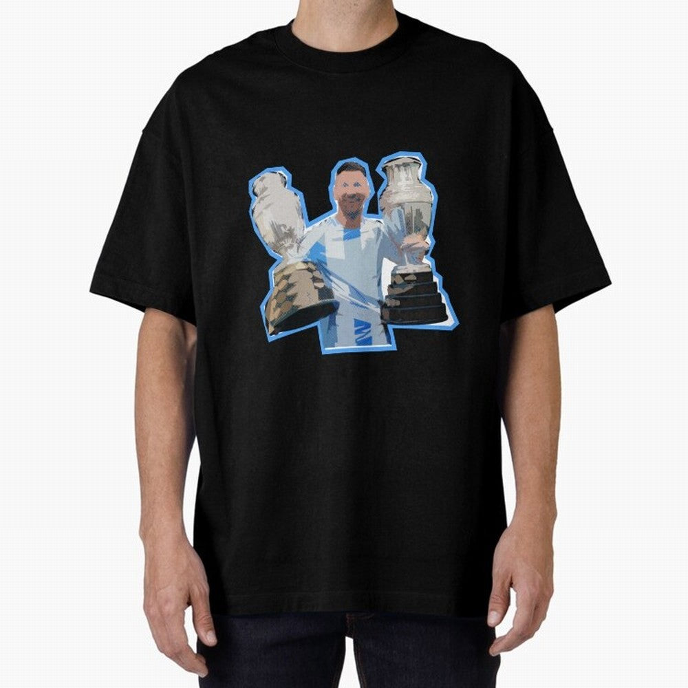 Leo Messi Double Copa Classic T-Shirt Celebrate Global Football Passion for FIFA World Cup 2026 Group Stage, Built around Mbappe and Neymar, Germany, Game Day Rituals, Football Legends, Country Pride and the Road to the Final; Created for Match Day