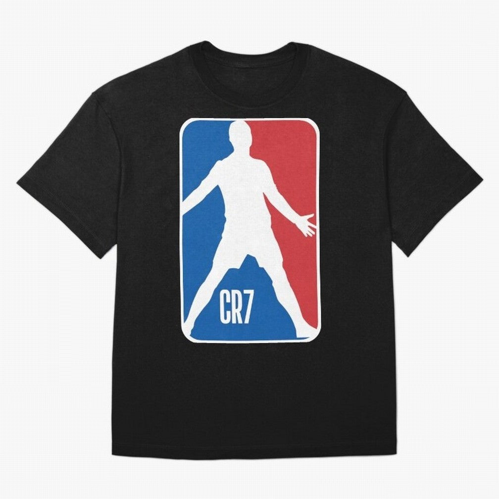 Cristiano Ronaldo - NBA style print Classic T-Shirt Celebrate the Road through FIFA World Cup 2026 Group Stage Spirit, Driven by France, Messi, Fan Favorite Moments, National Team Passion, Big Match Drama and Soccer History; Perfect for Supporters