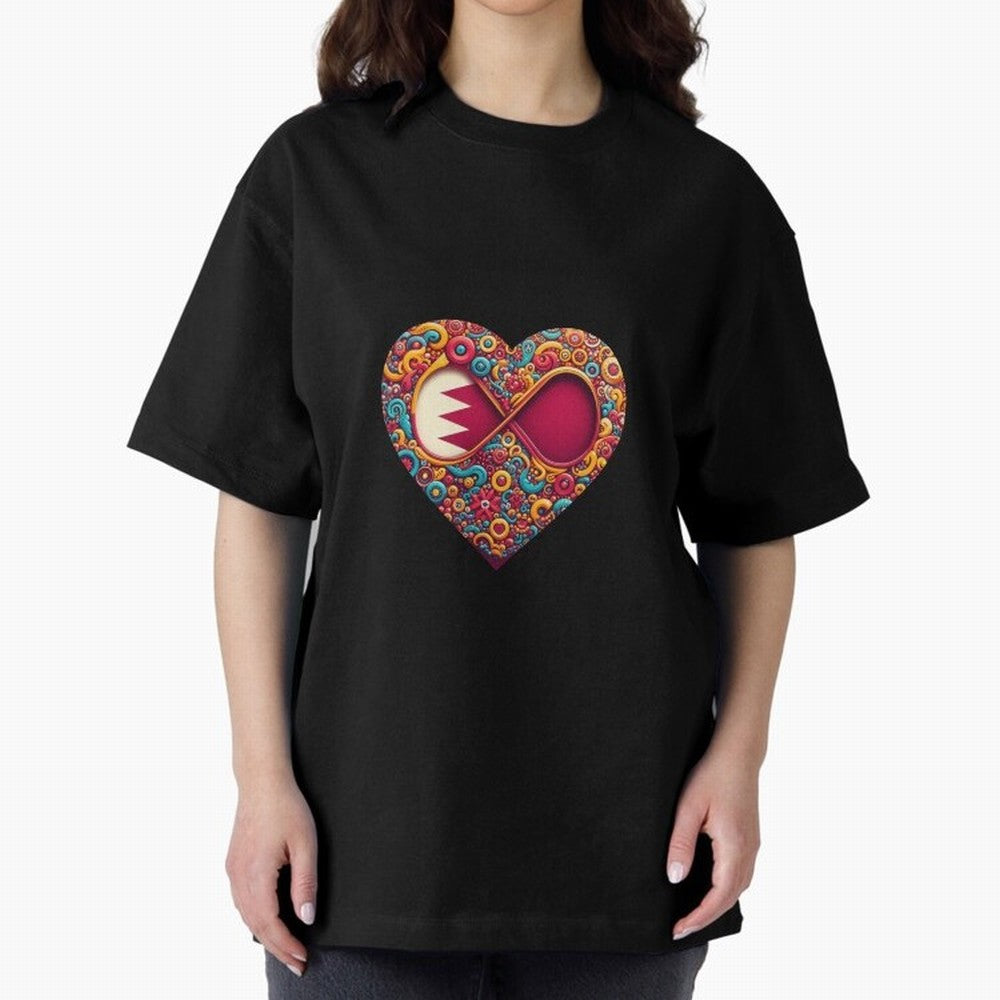 Qatar lover : From EgyApe Artists Oversized T-Shirt Get Ready for FIFA World Cup 2026 Spirit, with Brazil, Messi, CR7 and Mbappe, Tournament Hype, Historic Matchups, Family Viewing Parties and Global Sports Pride; Great for Watch Parties, Sports