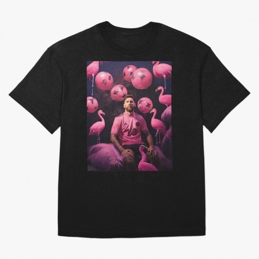 Flamingo Fantasy: Messi's Miami Elegance Active T-Shirt Bring Legendary Rivalry Energy to the FIFA World Cup 2026 Journey through Mbappe Highlights, England Pride, Worldwide Fan Energy, Dramatic Goals, Stadium Lights and Championship Celebrations;