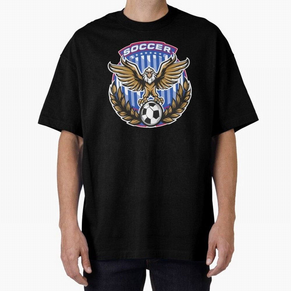Goal! The Global Phenomenon of Soccer Oversized T-Shirt Follow the Road to the FIFA World Cup 2026 Journey through Cristiano Ronaldo, Haaland and CR7 Highlights, Argentina, France and Brazil Pride, Vintage Soccer Flavor, Modern Football Stars,