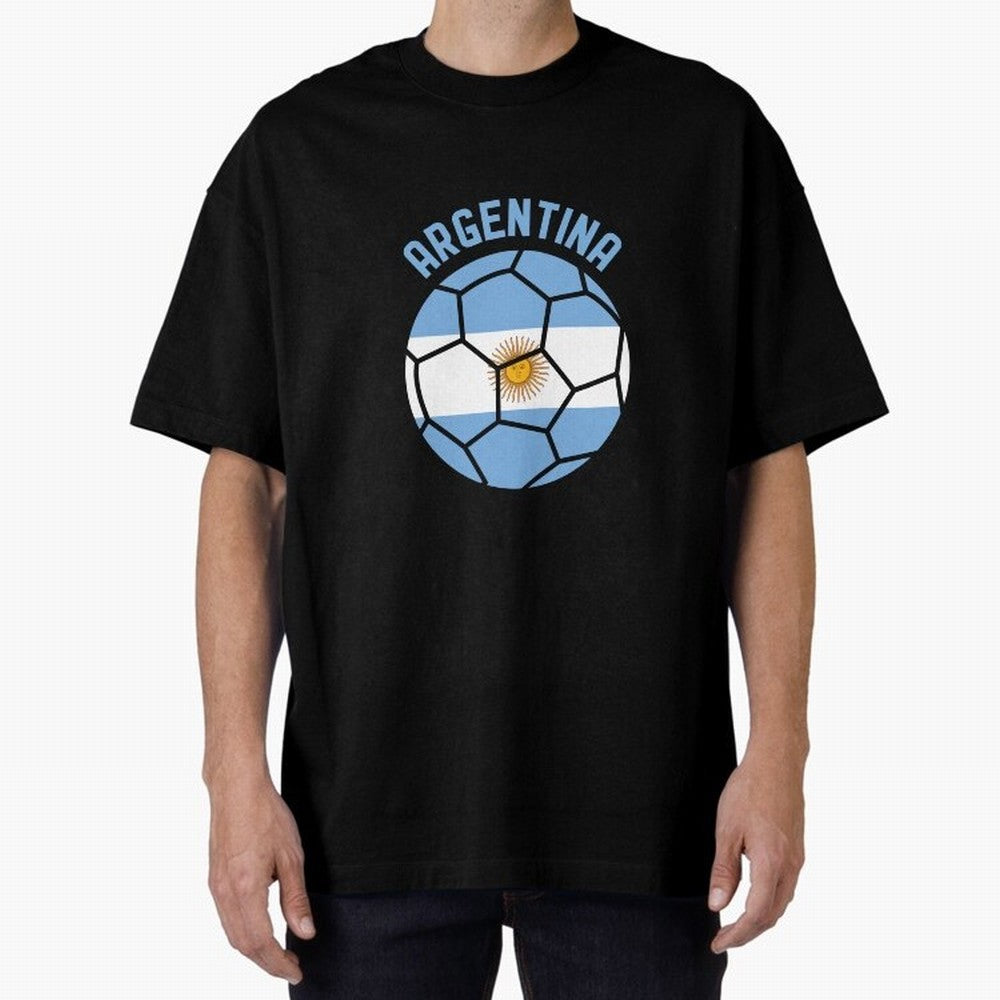 Argentina Football 2024 Copa America La Albiceleste Classic T-Shirt Celebrate Global Passion for Match Day Hype around FIFA World Cup 2026 USA Canada Mexico, Messi and Cristiano Ronaldo, Brazil, Stadium Memories, Football Loyalty, International