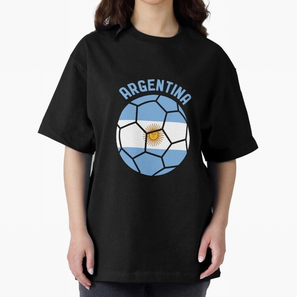 Argentina Football 2024 Copa America La Albiceleste Classic T-Shirt Celebrate Global Passion for Match Day Hype around FIFA World Cup 2026 USA Canada Mexico, Messi and Cristiano Ronaldo, Brazil, Stadium Memories, Football Loyalty, International