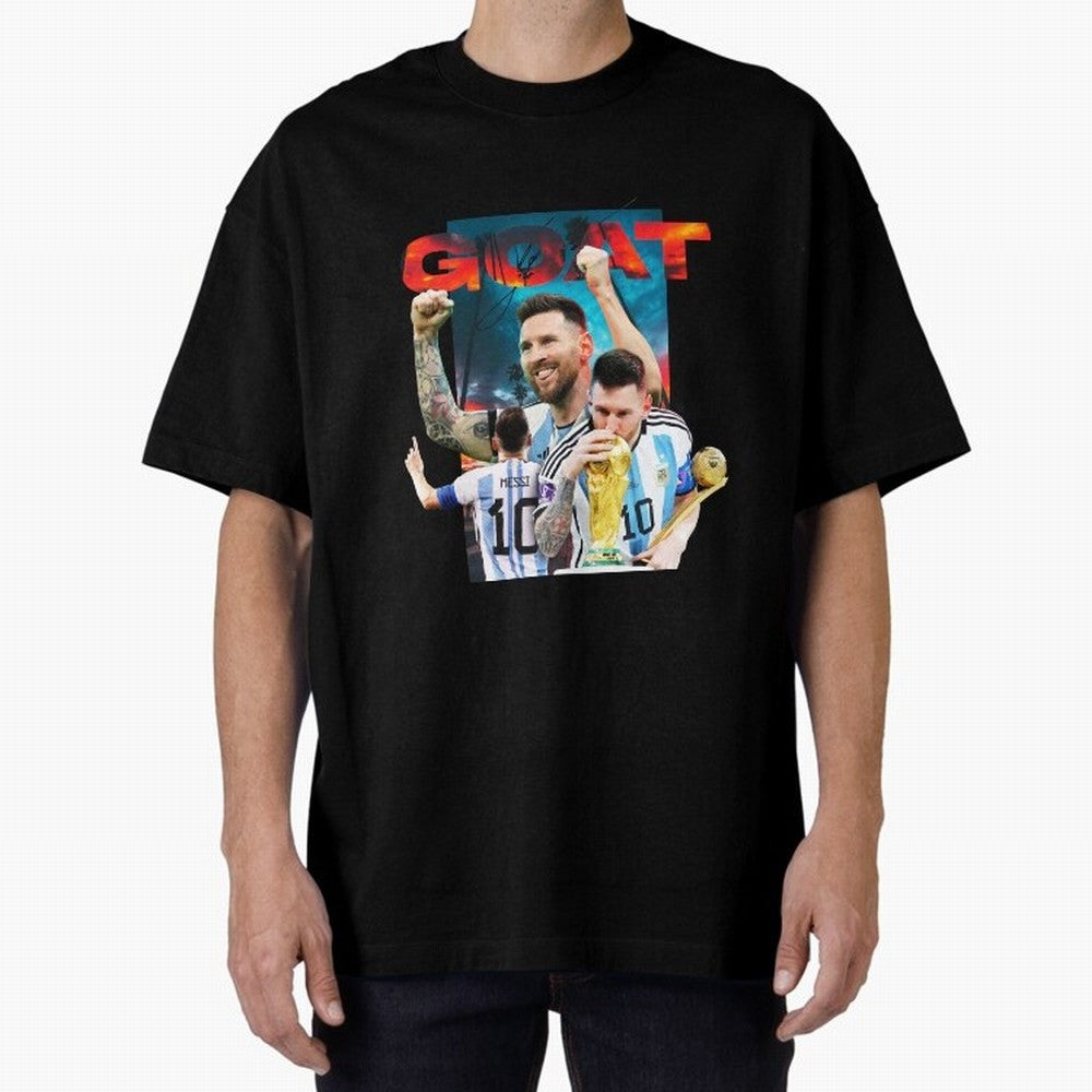 Messi GOAT Premium T-Shirt Make the Season About Global Football Passion for FIFA World Cup 2026 Group Stage, with Cristiano Ronaldo, Haaland and CR7, Argentina and Brazil, Global Supporter Spirit, Legendary Goals, National Colors and Tournament