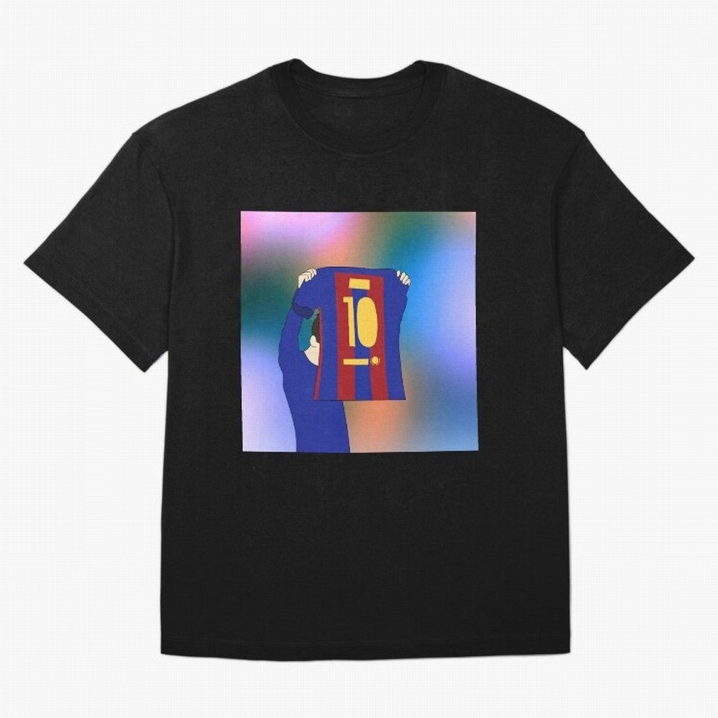 Lionel Messi Premium T-Shirt Celebrate Rivalries and Pride in Global Football Passion for FIFA World Cup 2026 USA Canada Mexico, Celebrating Messi, CR7 and Mbappe, England, France and Netherlands, Retro Football Energy, Iconic Rivalries, Trophy