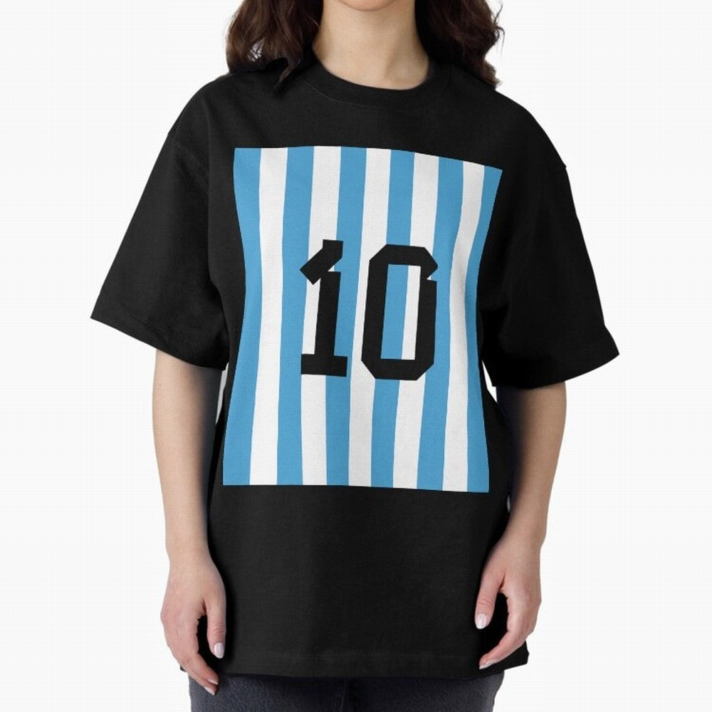 Lionel Messi 10 Premium T-Shirt Follow the Road to Match Day Hype around FIFA World Cup 2026 USA Canada Mexico, CR7 and Messi, Netherlands, Sports Nostalgia, International Competition, Famous Players and Unforgettable Victories; Ideal for Football