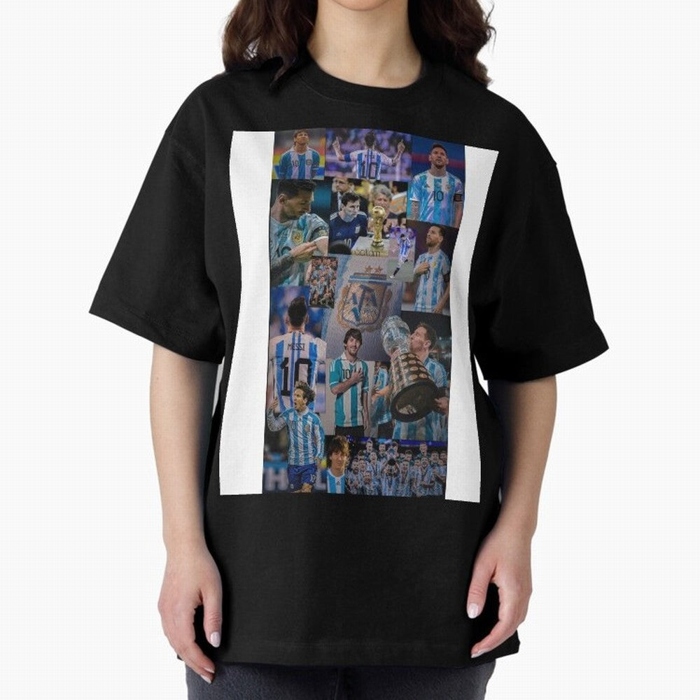 Lionel Messi Graphic T-Shirt Fuel FIFA World Cup 2026 Group Stage for Fans of Cristiano Ronaldo and Brazil, Bringing Game Day Rituals, Football Legends, Country Pride and the Road to the Final; Ideal for Football Dads, Football Moms, Friends,