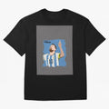 Lionel Messi Triumphant Argentina Portrait Graphic T-Shirt Celebrate Every Goal in FIFA World Cup 2026 Group Stage for Fans of Neymar, Haaland and Cristiano Ronaldo and England and Germany, Bringing Goal Celebration Energy, Supporter Heritage,