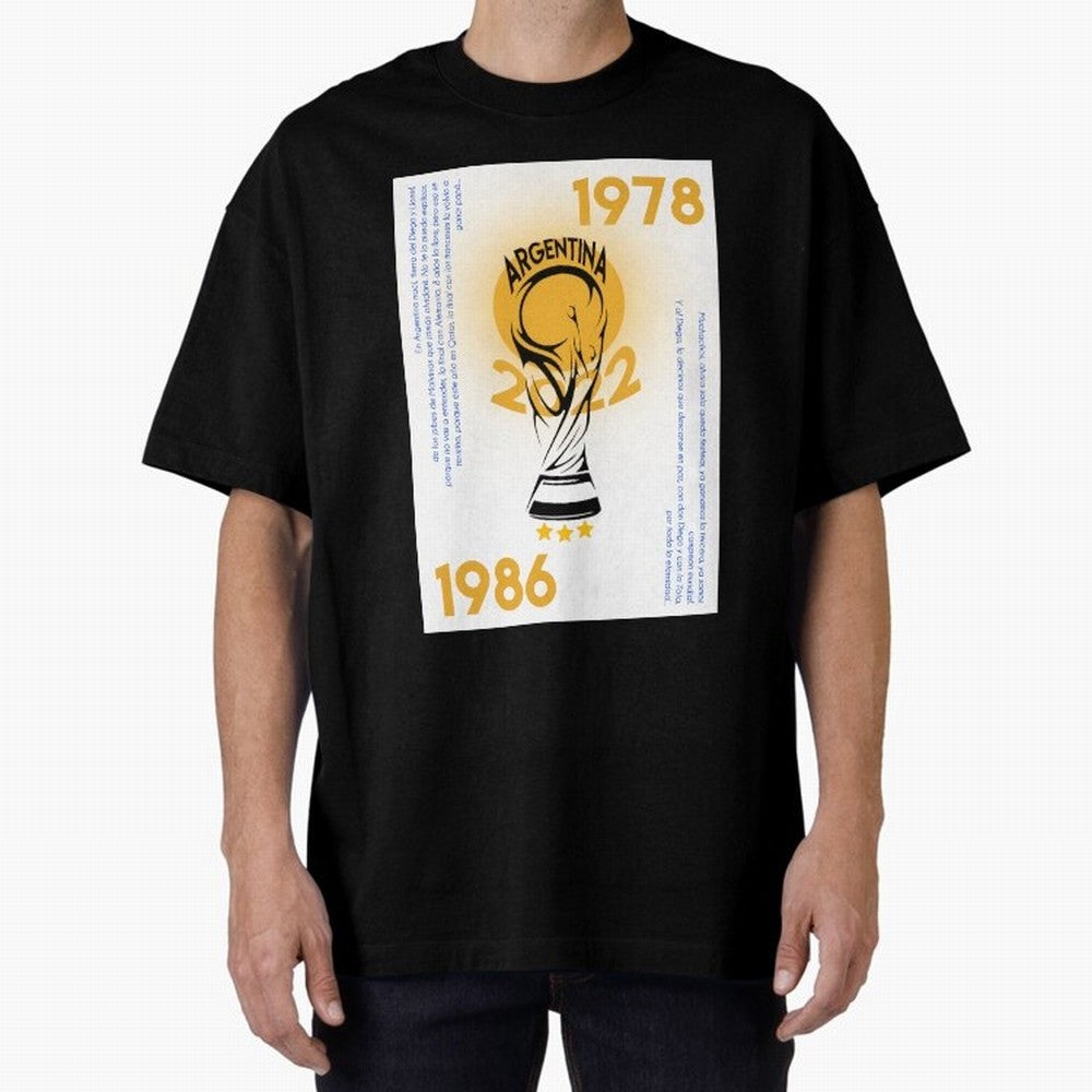 WORLD CHAMPIONS ARGENTINA Premium T-Shirt Celebrate Fan Culture around the FIFA World Cup 2026 USA Canada Mexico Journey through Neymar Highlights, England Pride, Match Day Excitement, Supporter Culture, Golden Goals and Global Football Passion;