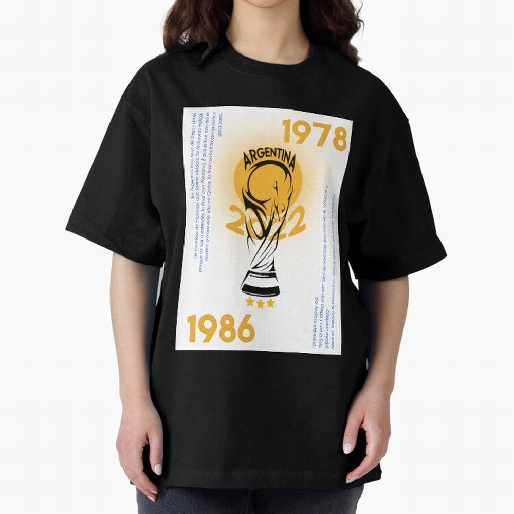 WORLD CHAMPIONS ARGENTINA Premium T-Shirt Celebrate Fan Culture around the FIFA World Cup 2026 USA Canada Mexico Journey through Neymar Highlights, England Pride, Match Day Excitement, Supporter Culture, Golden Goals and Global Football Passion;