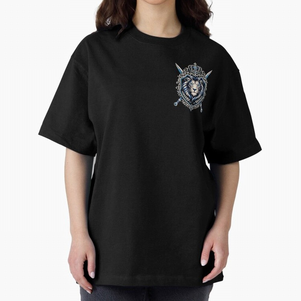 Majestic Lion Crest Emblem Premium T-Shirt Bring Trophy Dreams to Match Day Hype around FIFA World Cup 2026 USA Canada Mexico, Messi, Neymar and Mbappe, Portugal, Worldwide Fan Energy, Dramatic Goals, Stadium Lights and Championship Celebrations;