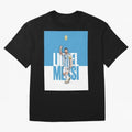 Lionel Messi - Iconic Soccer Legend Graphic T-Shirt Capture Global Football Passion for FIFA World Cup 2026 Group Stage, Capturing Neymar, Spain, Champion Mindset, Group Stage Buzz, Knockout Tension and Passionate Fan Culture; Ideal for Fans Who