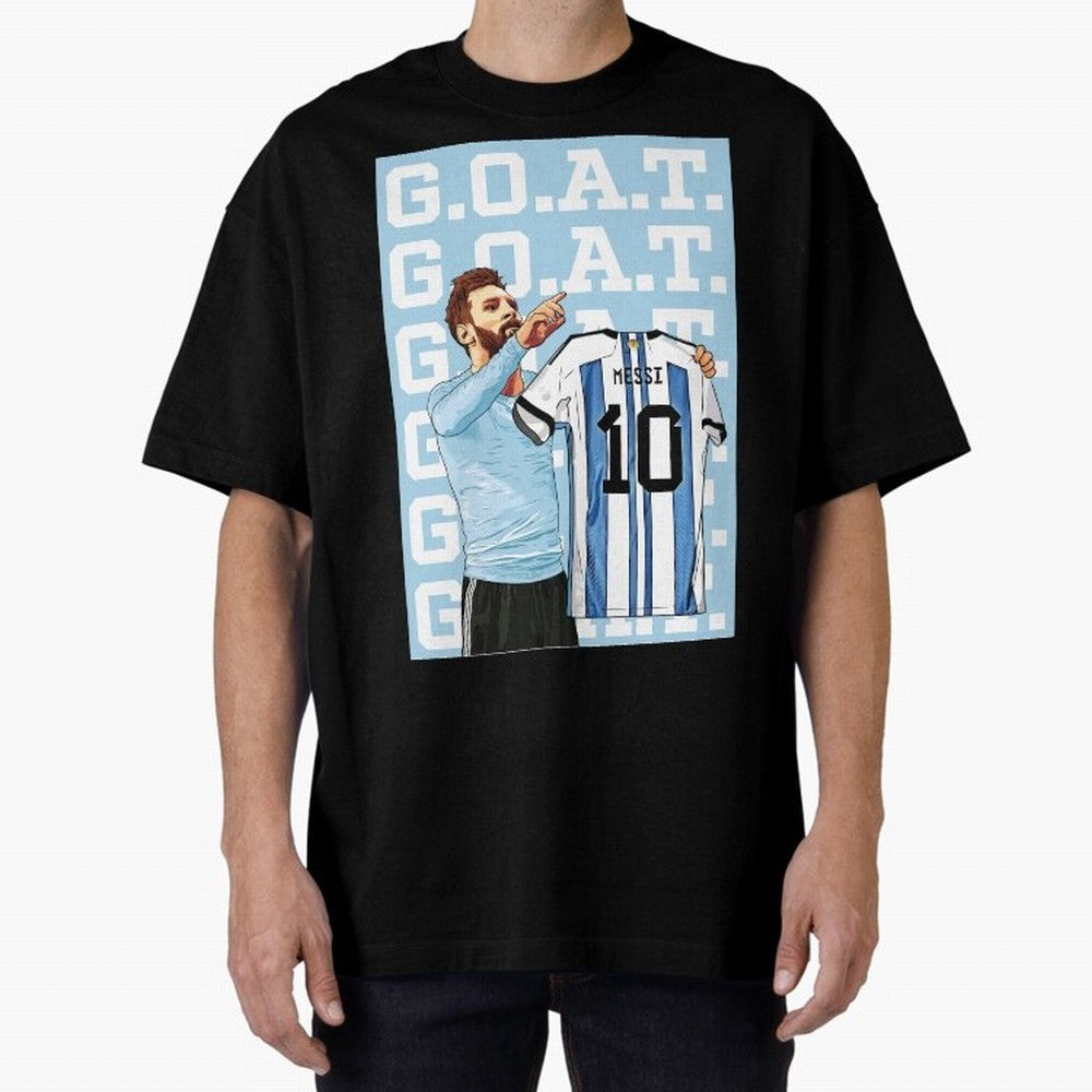 Lionel Messi Goat Premium T-Shirt Feel FIFA World Cup 2026 USA Canada Mexico Built around CR7 and Messi, Brazil Energy, Global Supporter Spirit, Legendary Goals, National Colors and Tournament Celebration; Built for Supporters Chasing Trophy