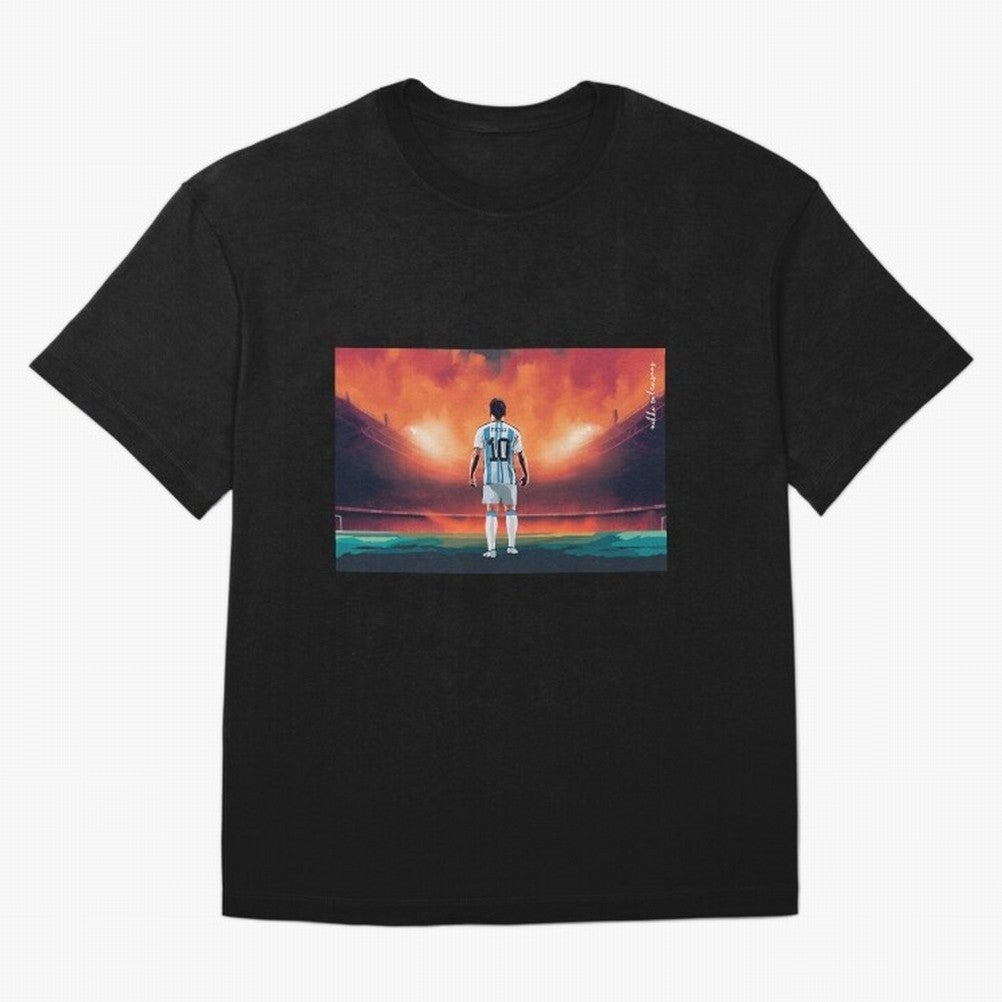 Lionel Leo Messi Premium T-Shirt Feel the Roar of the FIFA World Cup 2026 Journey through Messi, Neymar and Mbappe Highlights, France Pride, Soccer Culture, Superstar Moments, National Team Dreams and Competitive Fire; Great for Supporters Who Love