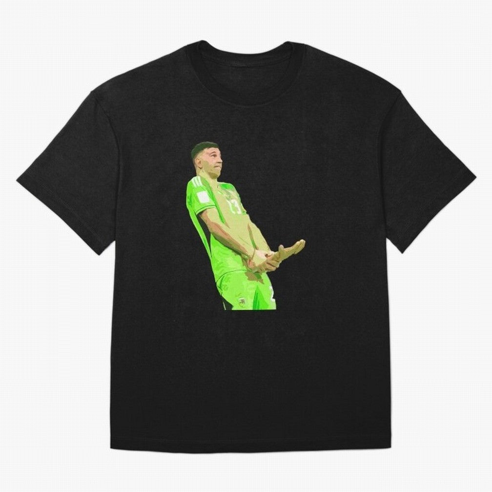 Dibu Martinez Classic T-Shirt Carry the Colors and Pride of the FIFA World Cup 2026 Journey through Cristiano Ronaldo, Haaland and CR7 Highlights, Brazil Pride, Soccer Culture, Superstar Moments, National Team Dreams and Competitive Fire; Perfect