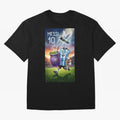 Messi 10 & Mate Magic ¨C The Soul of Argentine Football - Argentina Football Mate Mascot - Messi 10 Soccer Fan Art Oversized T-Shirt Step into FIFA World Cup 2026 USA Canada Mexico for Fans of Messi, Neymar and Mbappe and Netherlands, Bringing