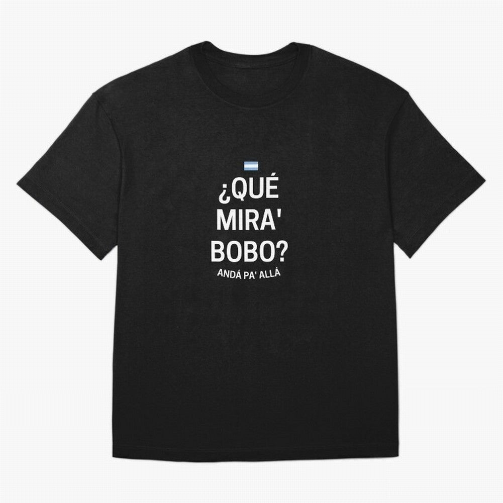 Que mira bobo Essential T-Shirt Turn Football Passion into Match Day Hype around FIFA World Cup 2026 USA Canada Mexico, CR7, Portugal, Football History, Final Match Energy, Crowd Noise and Once in a Lifetime Moments; Created for Match Day Parties,