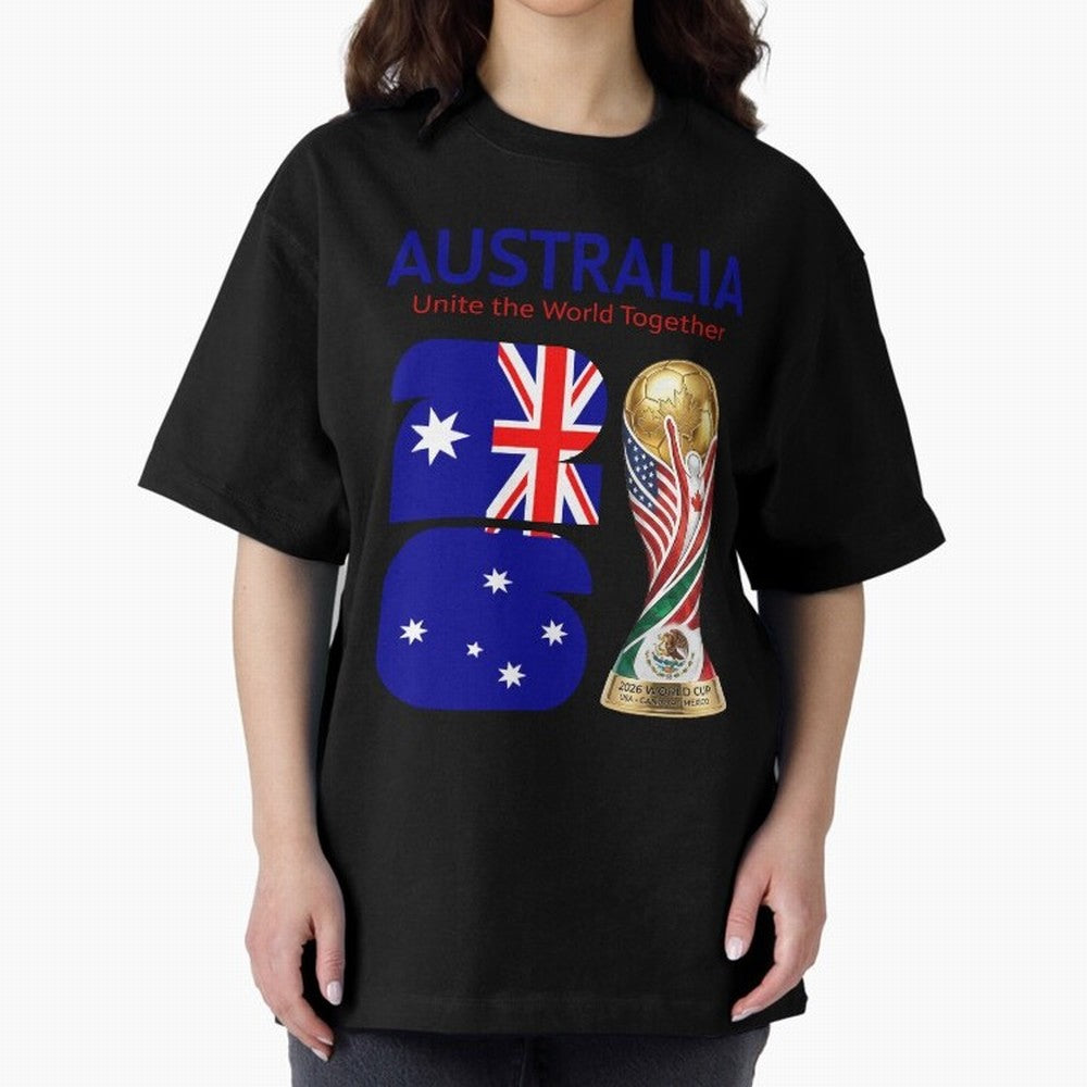 World Cup 2026, AUSTRALIA Classic T-Shirt Wear the Spirit of Global Football Passion for FIFA World Cup 2026, Made for Neymar, Portugal, Worldwide Fan Energy, Dramatic Goals, Stadium Lights and Championship Celebrations; Built for Supporters