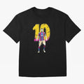 Messi sticker Oversized T-Shirt Celebrate Rivalries and Pride in FIFA World Cup 2026 for Fans of Cristiano Ronaldo and England, France and Netherlands, Bringing Championship Spirit, Famous Goals, Roaring Crowds and International Football Unity;