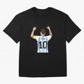 Messi Classic T-Shirt Bring Match Day Fire to FIFA World Cup 2026 Connected to Haaland, France and Portugal Energy, Fan Favorite Moments, National Team Passion, Big Match Drama and Soccer History; Made for Die Hard Supporters, Soccer Lovers, Game