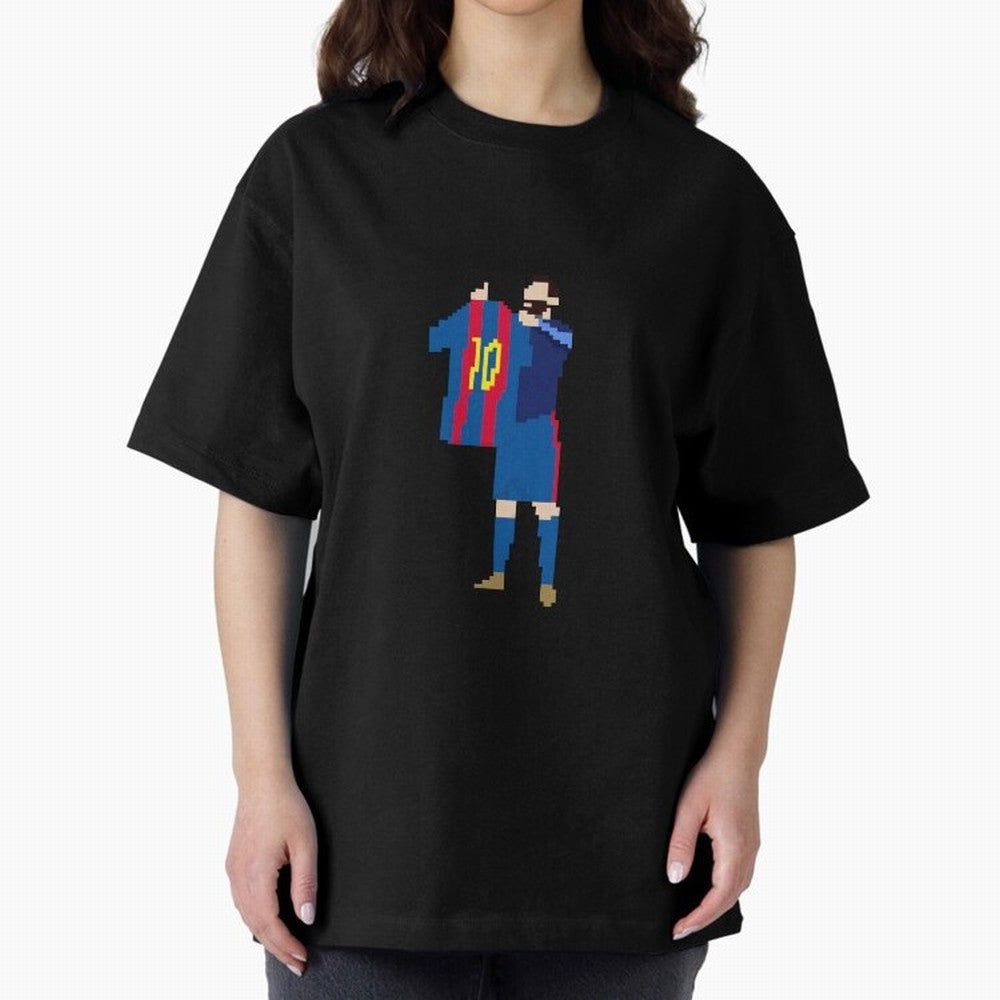 Messi Iconic Celebration Pixel Classic T-Shirt Show Support during the FIFA World Cup 2026 USA Canada Mexico Journey through Neymar Highlights, England and Germany Pride, Match Day Excitement, Supporter Culture, Golden Goals and Global Football