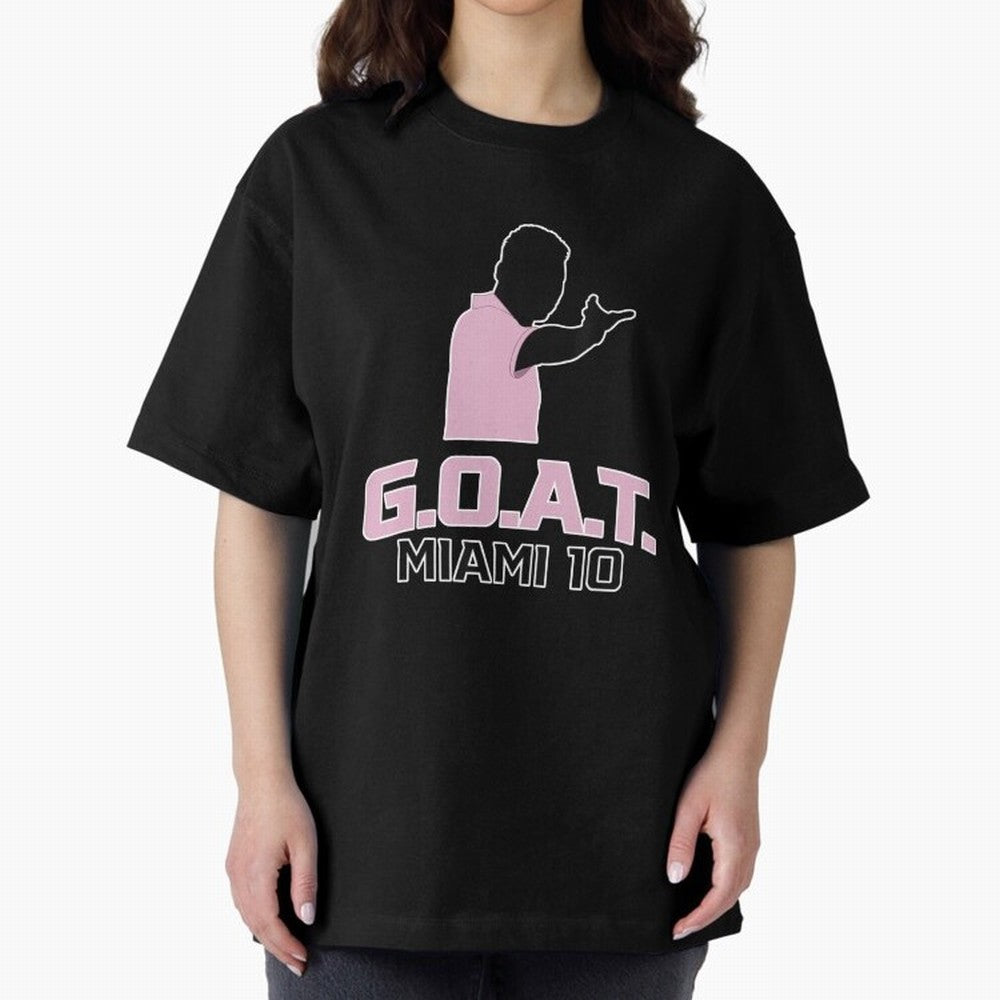 GOAT - MIAMI 10 Classic T-Shirt Join Match Day Hype around FIFA World Cup 2026 USA Canada Mexico, Cristiano Ronaldo, Haaland and CR7, England, Championship Spirit, Famous Goals, Roaring Crowds and International Football Unity; Built for Supporters