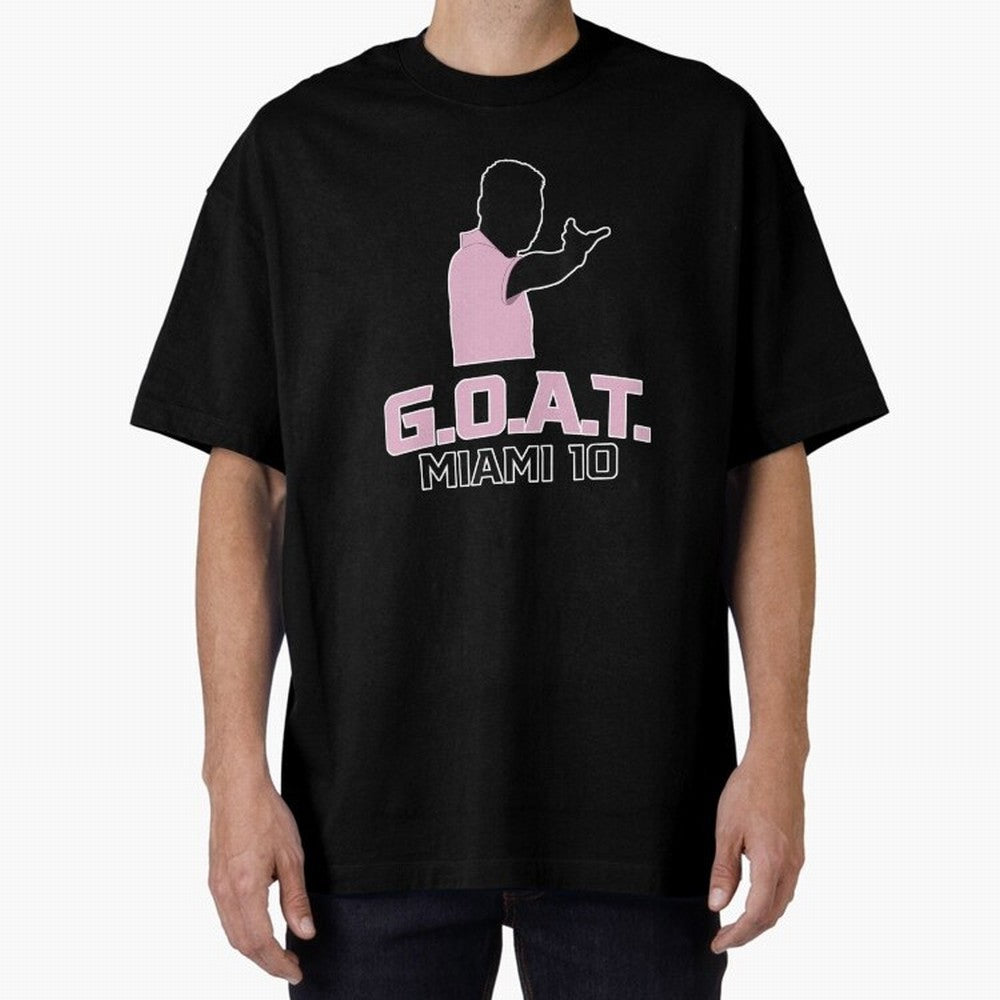 GOAT - MIAMI 10 Classic T-Shirt Join Match Day Hype around FIFA World Cup 2026 USA Canada Mexico, Cristiano Ronaldo, Haaland and CR7, England, Championship Spirit, Famous Goals, Roaring Crowds and International Football Unity; Built for Supporters