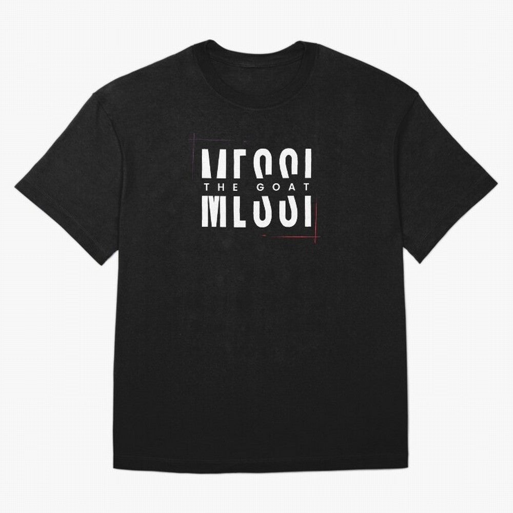 Messi Fan Art - THE GOAT (Black Edition) Classic T-Shirt Upgrade FIFA World Cup 2026 USA Canada Mexico Inspired by Messi and Cristiano Ronaldo, Spain and Netherlands Energy, Global Supporter Spirit, Legendary Goals, National Colors and Tournament