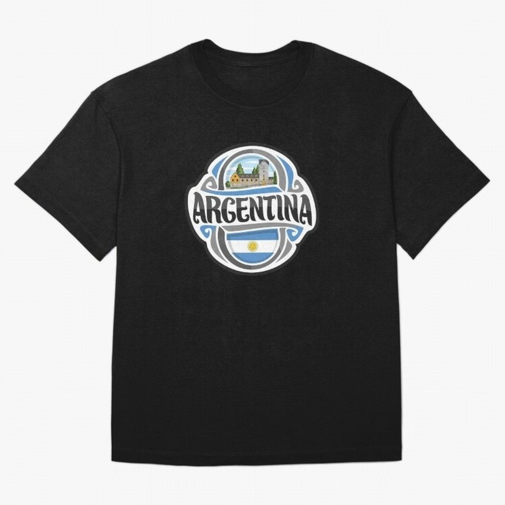 Decorative Argentina Logo Oversized T-Shirt Bring Legendary Rivalry Energy to FIFA World Cup 2026 Group Stage for Fans of Cristiano Ronaldo and Portugal, Spain and Germany, Bringing Match Day Excitement, Supporter Culture, Golden Goals and Global