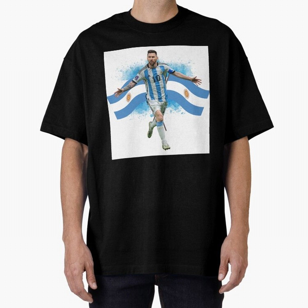 Messi - Argentina Classic T-Shirt Relive the Noise and Pride of Global Football Passion for FIFA World Cup 2026, Driven by Mbappe and Neymar, Spain and Netherlands, Champion Mindset, Group Stage Buzz, Knockout Tension and Passionate Fan Culture;