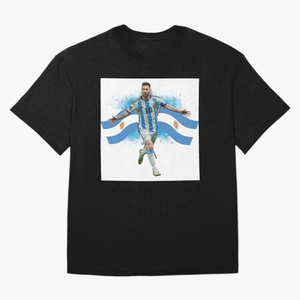 Messi - Argentina Classic T-Shirt Relive the Noise and Pride of Global Football Passion for FIFA World Cup 2026, Driven by Mbappe and Neymar, Spain and Netherlands, Champion Mindset, Group Stage Buzz, Knockout Tension and Passionate Fan Culture;
