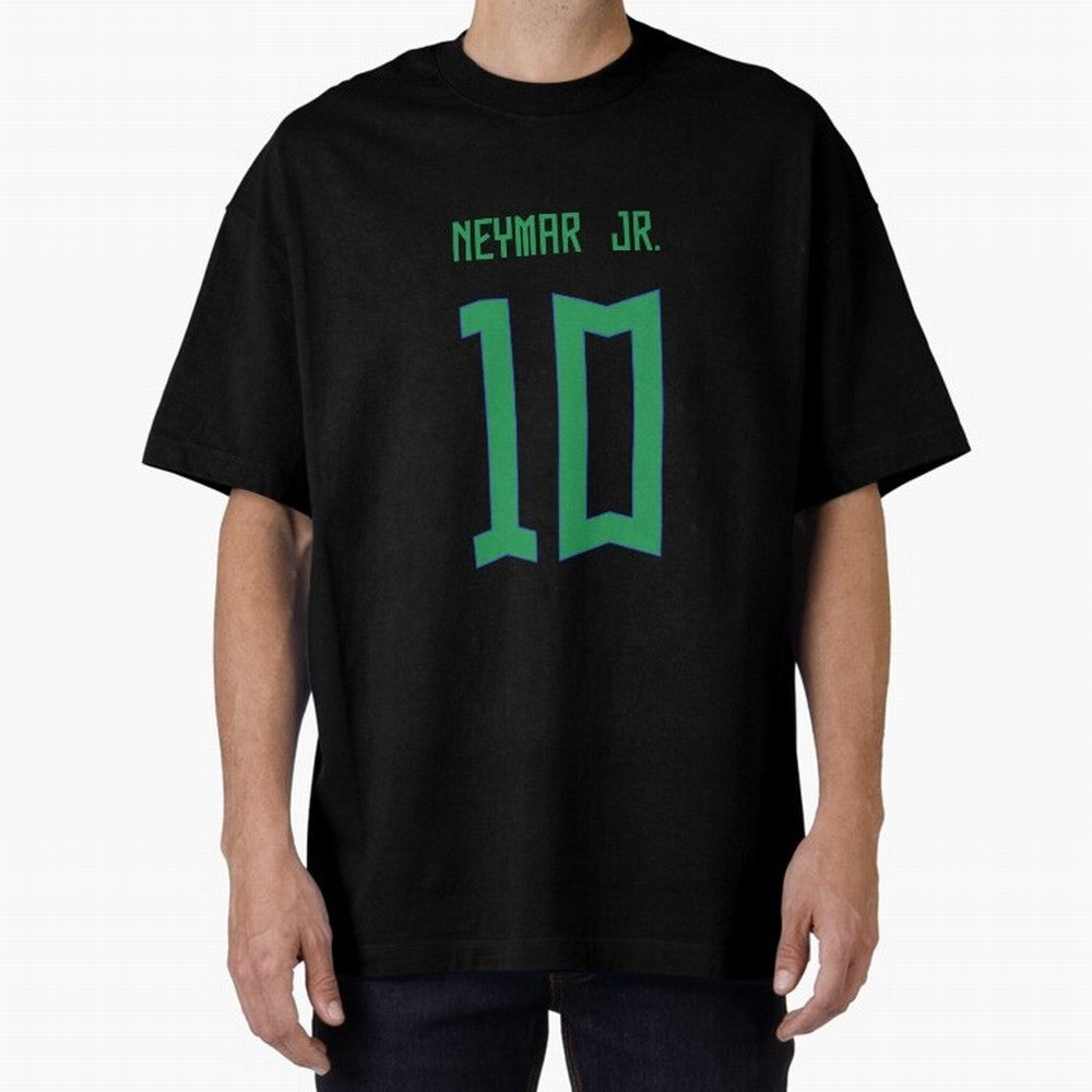 Neymar Jr Brazil Home Jersey 2023 Classic T-Shirt Keep the Legacy of FIFA World Cup 2026 USA Canada Mexico for Fans of CR7 and Messi and Spain and Netherlands, Bringing Classic Soccer Heritage, Championship Pressure, Fan Loyalty and International