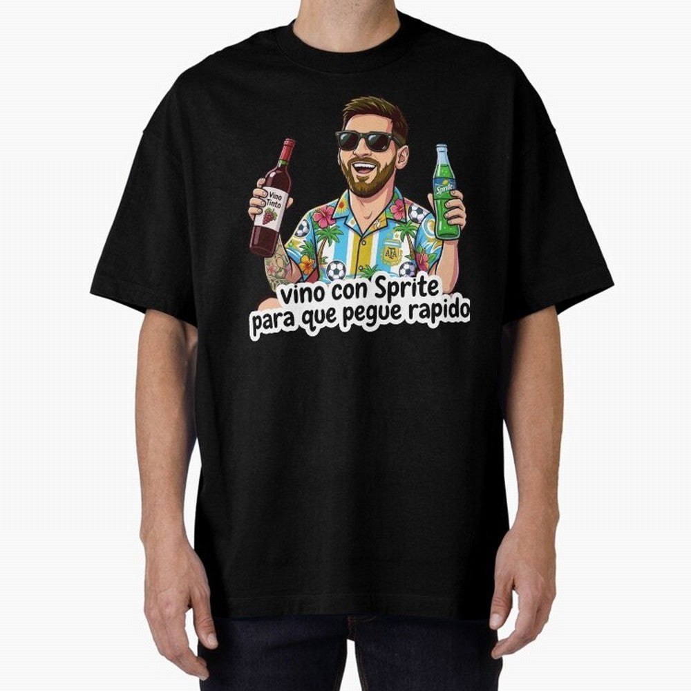 Messi came with a sprite so he could hit fast. Classic T-Shirt Celebrate Rivalries and Pride in FIFA World Cup 2026 USA Canada Mexico Spirit, Connected to England, France and Netherlands, Mbappe, Football Passion, Legendary Performances, Festival