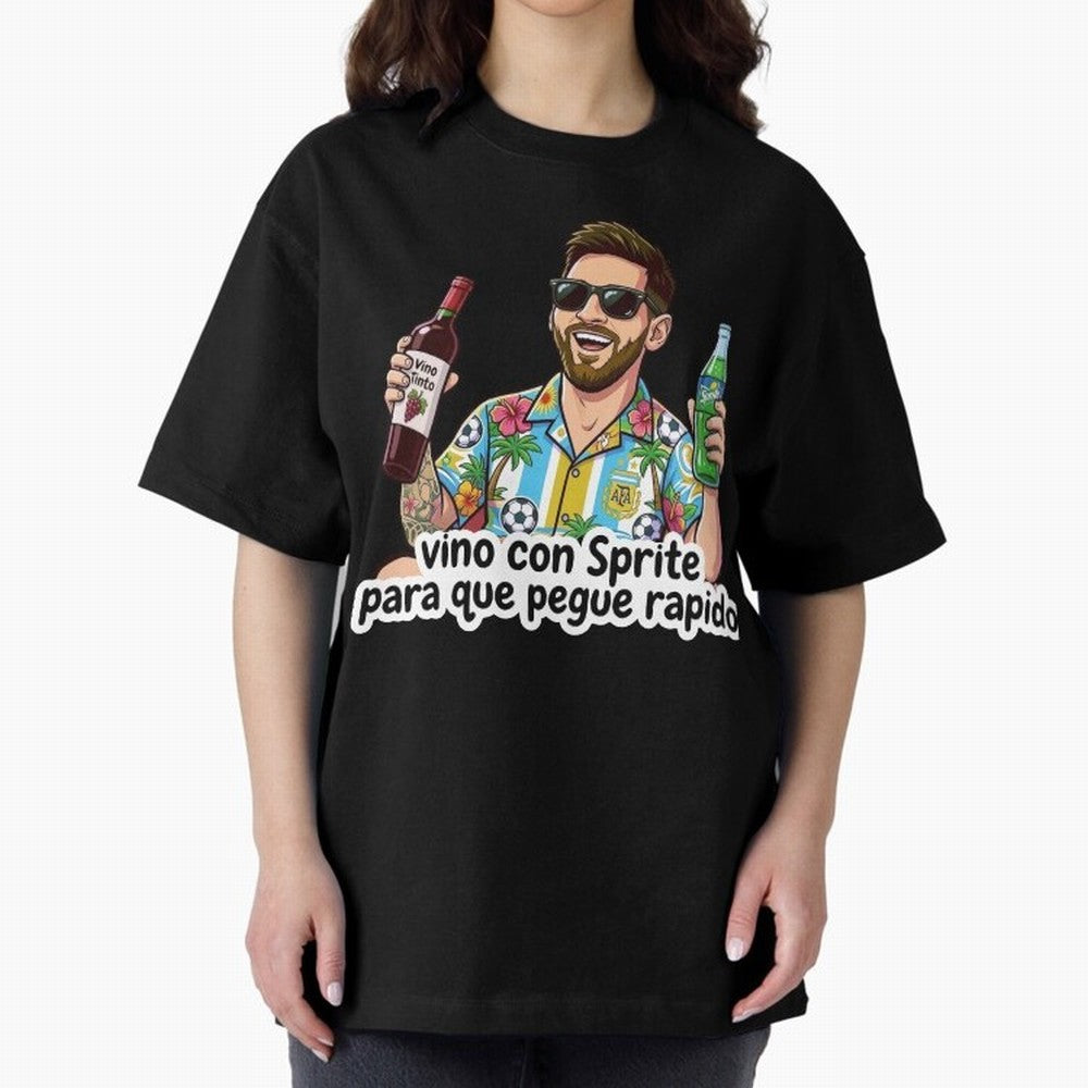 Messi came with a sprite so he could hit fast. Classic T-Shirt Celebrate Rivalries and Pride in FIFA World Cup 2026 USA Canada Mexico Spirit, Connected to England, France and Netherlands, Mbappe, Football Passion, Legendary Performances, Festival