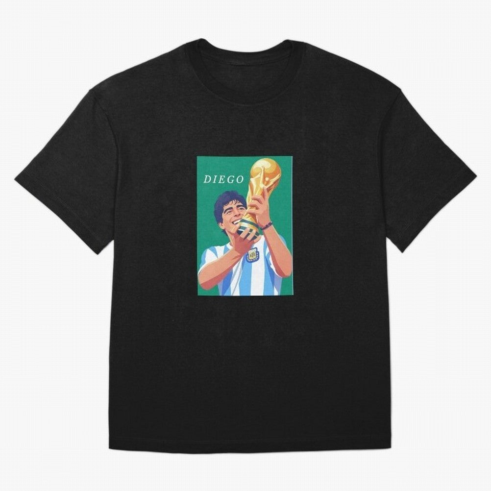 diego Classic T-Shirt Celebrate Rivalries and Pride in Global Football Passion for FIFA World Cup 2026 USA Canada Mexico, Made for Neymar, Haaland and Cristiano Ronaldo, Argentina, Vintage Soccer Flavor, Modern Football Stars, National Flags and